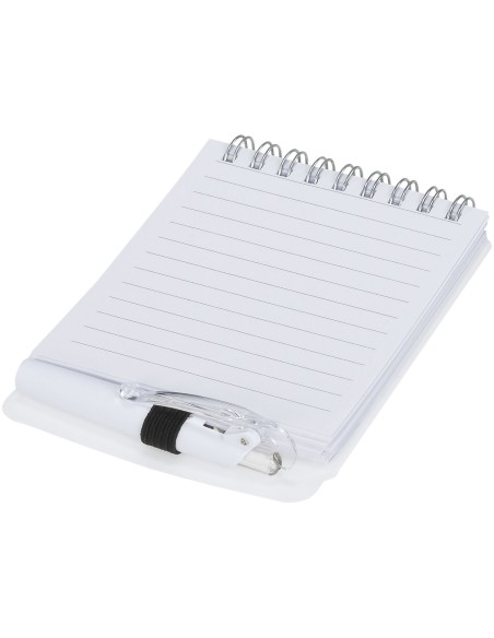 Libreta de bolsillo con bolígrafo y notas adhesivas "Kent"