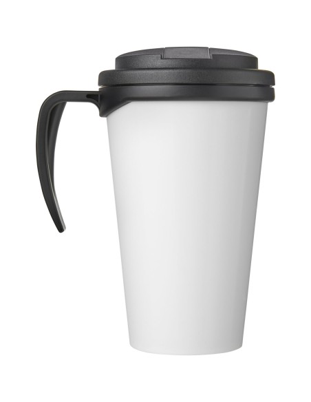 Brite-Americano Grande taza 350 ml mug con tapa antigoteo
