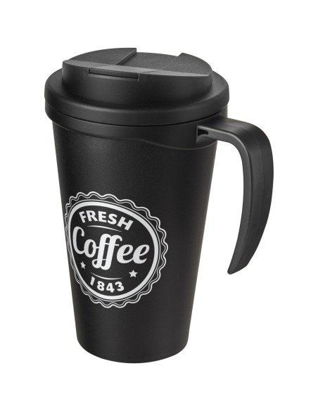 Americano Grande taza 350 ml con tapa antigoteo