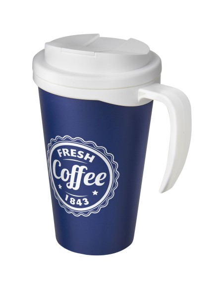 Americano Grande taza 350 ml con tapa antigoteo