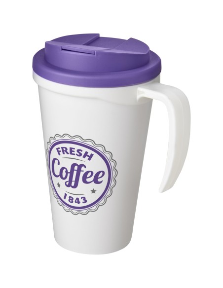 Americano Grande taza 350 ml con tapa antigoteo