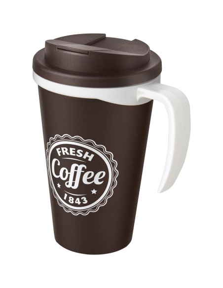 Americano Grande taza 350 ml con tapa antigoteo