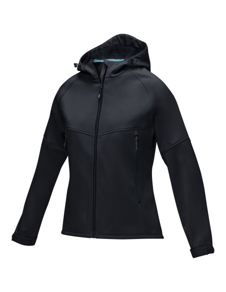 Chaqueta softshell reciclada para mujer "Coltan"