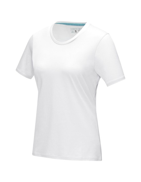 Camiseta orgánica GOTS de manga corta para mujer "Azurite"