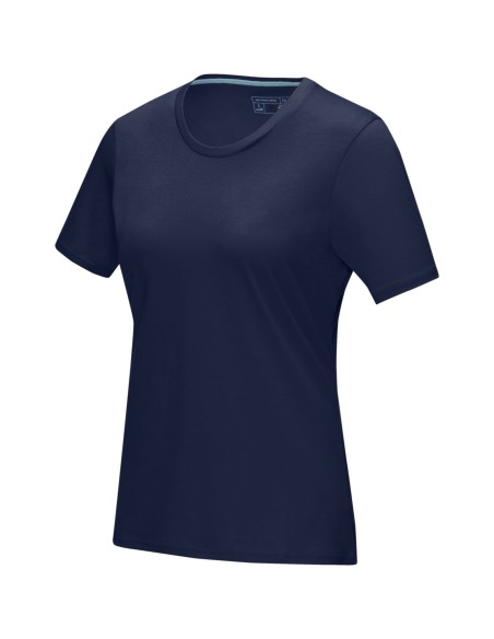 Camiseta orgánica GOTS de manga corta para mujer "Azurite"
