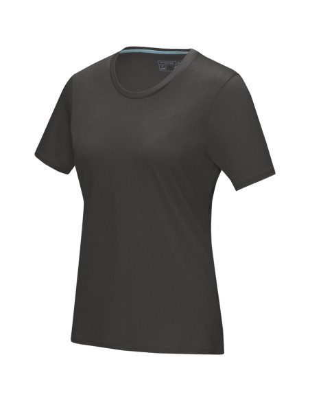 Camiseta orgánica GOTS de manga corta para mujer "Azurite"