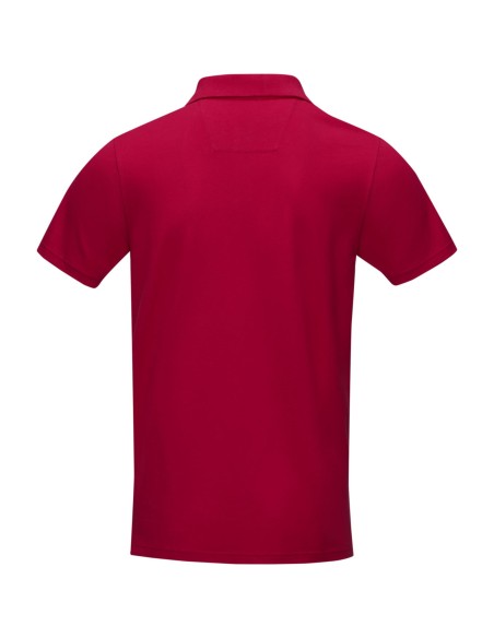 Polo orgánico GOTS de manga corta para hombre "Graphite"