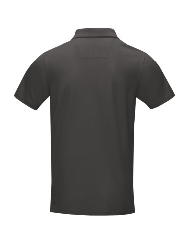 Polo orgánico GOTS de manga corta para hombre...
