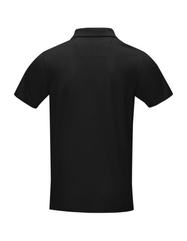 Polo orgánico GOTS de manga corta para hombre...