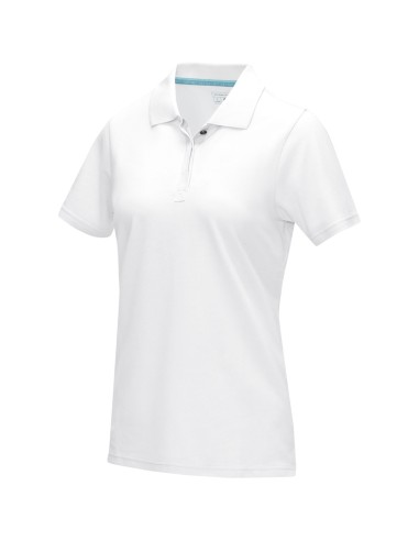 Polo orgánico GOTS de manga corta para mujer...