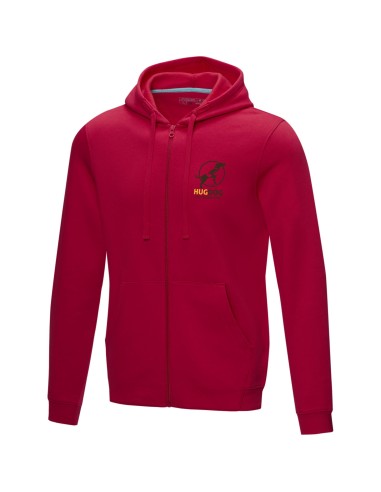 Sudadera con capucha y cremallera completa de...