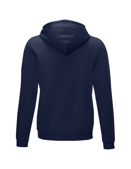 Sudadera con capucha y cremallera completa de GRS reciclado orgánico GOTS para hombre "Ruby"