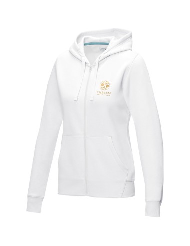 Sudadera con capucha y cremallera completa de...