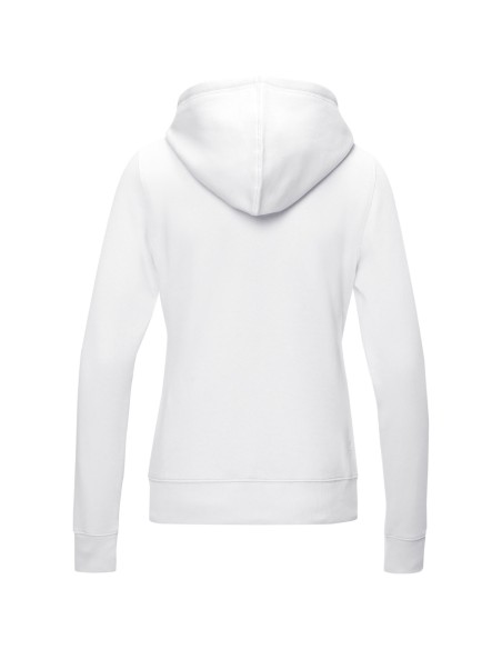 Sudadera con capucha y cremallera completa de GRS reciclado orgánico GOTS para mujer "Ruby"