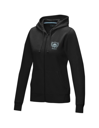 Sudadera con capucha y cremallera completa de...
