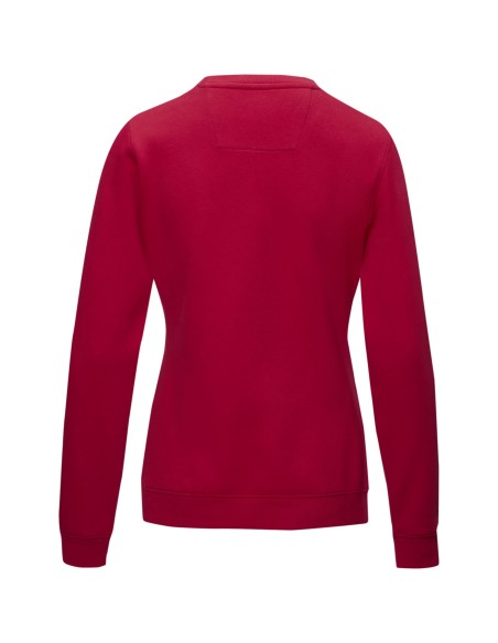 Jersey de cuello redondo de GRS reciclado orgánico GOTS para mujer "Jasper"
