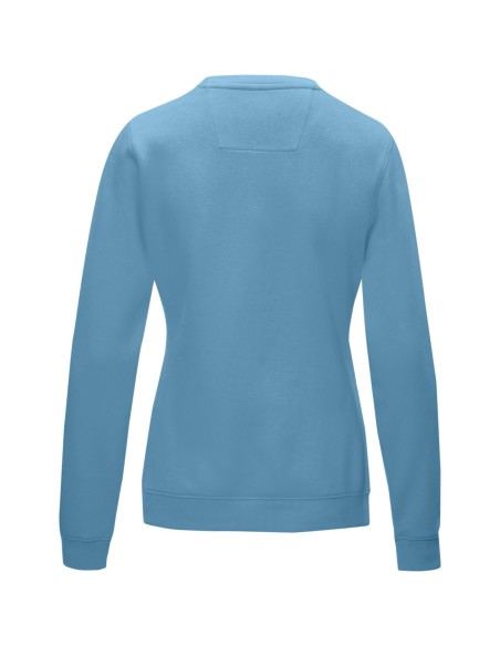 Jersey de cuello redondo de GRS reciclado orgánico GOTS para mujer "Jasper"