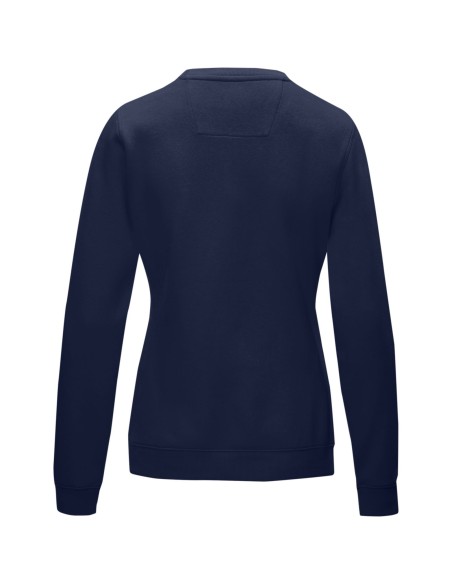 Jersey de cuello redondo de GRS reciclado orgánico GOTS para mujer "Jasper"