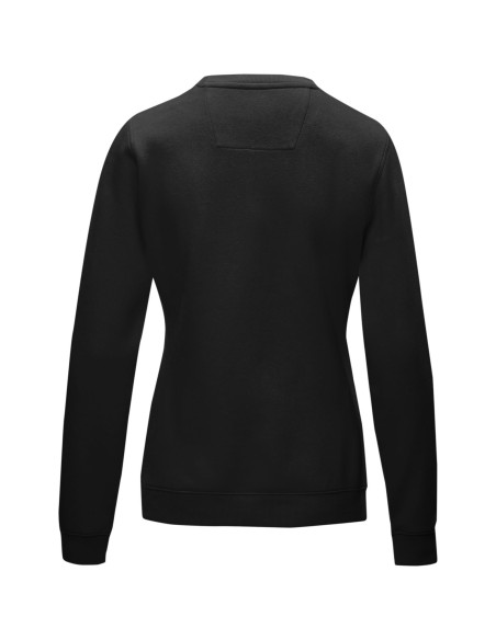 Jersey de cuello redondo de GRS reciclado orgánico GOTS para mujer "Jasper"