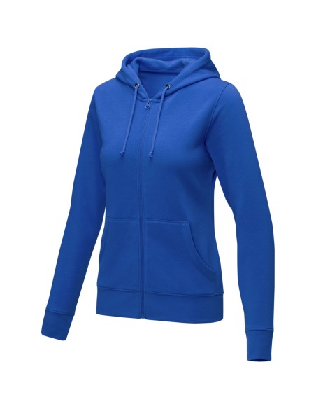 Sudadera con capucha y cremallera completa para mujer "Theron"