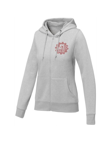 Sudadera con capucha y cremallera completa para...