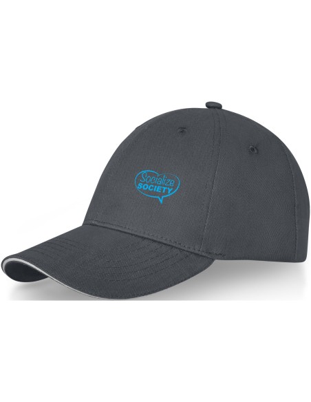 Gorra con ribete de 6 paneles "Darton"