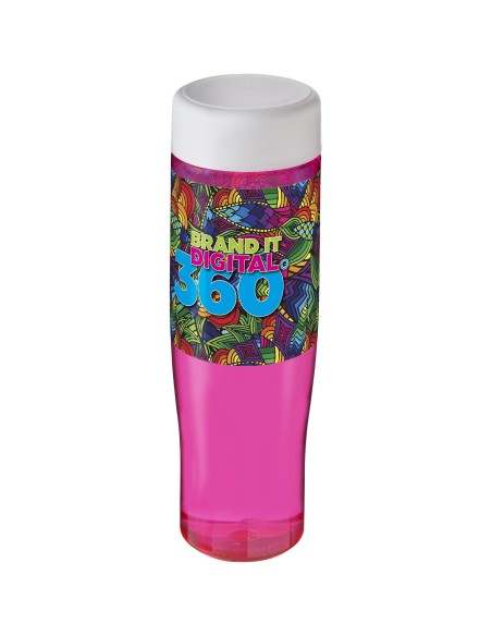 H2O Tempo Bidón deportivo con tapa de rosca de 700 ml