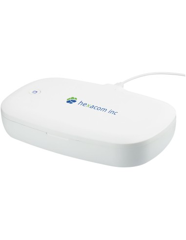 Desinfectante UV para smartphone con base de...