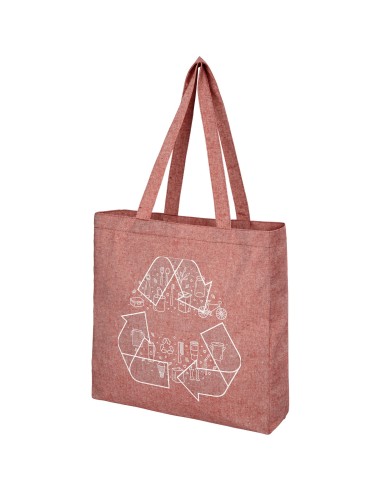 Bolsa Tote de algodón reciclado de 210 g/m² con...