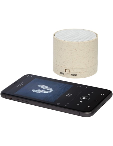 Altavoz Bluetooth® de paja de trigo "Kikai"