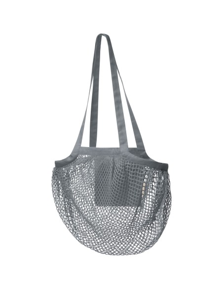 Bolsa Tote de malla de algodón orgánico con certificado GOTS de 100 g/m² "Pune"