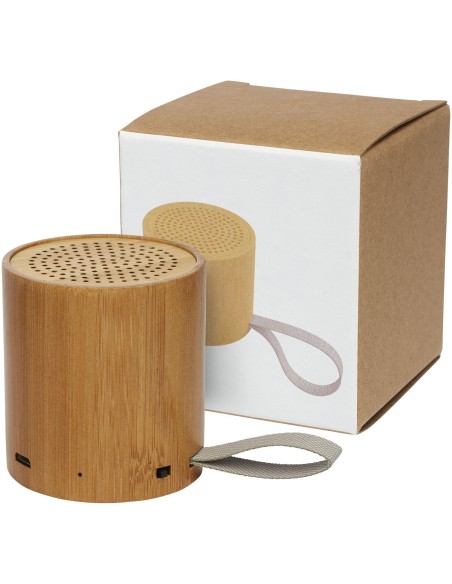 Altavoz Bluetooth® de bambú "Lako"