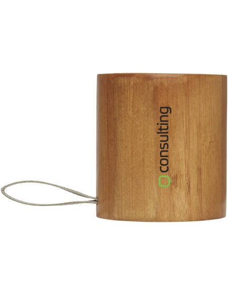Altavoz Bluetooth® de bambú "Lako"