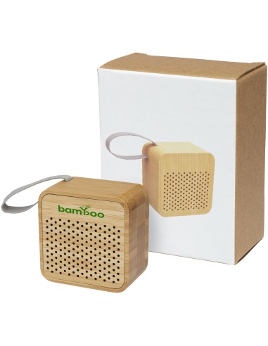 Altavoz Bluetooth® de bambú "Arcana"