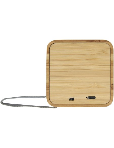 Altavoz Bluetooth® de bambú "Arcana"