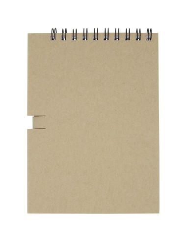 Libreta pequeña con espiral y lápiz "Luciano Eco"