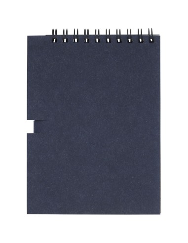 Libreta pequeña con espiral y lápiz "Luciano Eco"