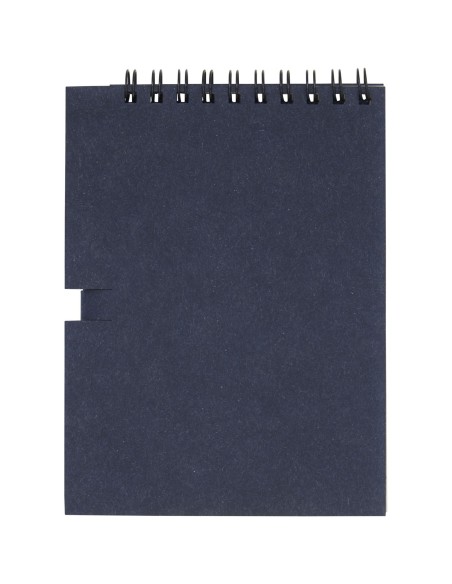 Libreta pequeña con espiral y lápiz "Luciano Eco"
