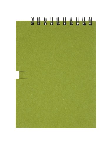 Libreta pequeña con espiral y lápiz "Luciano Eco"