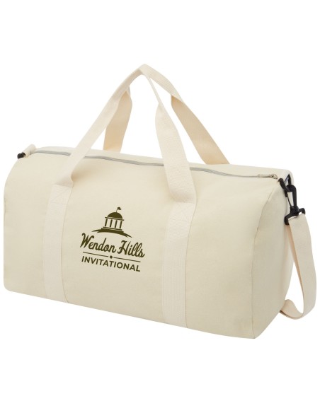 Bolsa de lona de poliéster y algodón reciclado de 450 g/m² "Pheebs"