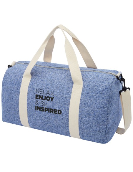 Bolsa de lona de poliéster y algodón reciclado de 450 g/m² "Pheebs"