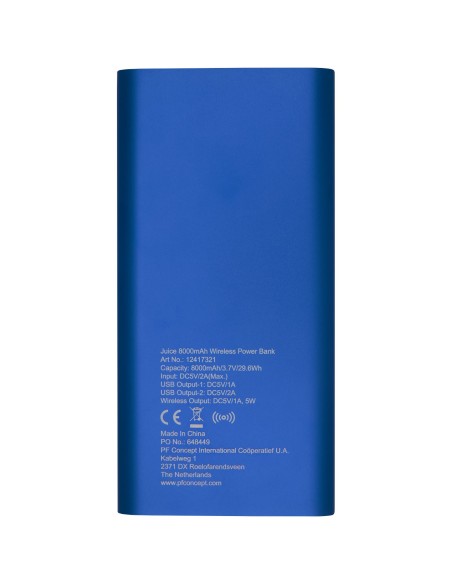 Batería externa inalámbrica de 8000 mAh "Juice"