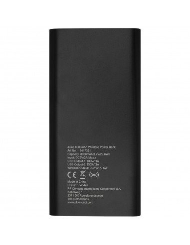 Batería externa inalámbrica de 8000 mAh "Juice"
