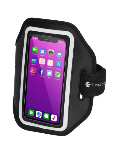 Pulsera smartphone reflectante con funda...