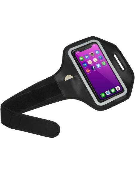 Pulsera smartphone reflectante con funda transparente "Haile"