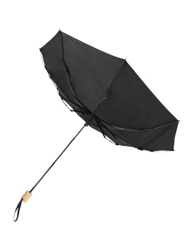 Paraguas plegable de 21" de PET reciclado...