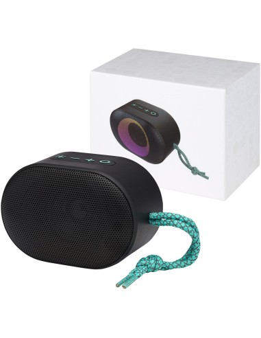 Altavoz de exterior IPX6 con luz ambiental RGB...