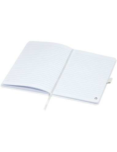 Libreta de papel reciclado A5 con tapa de PET...