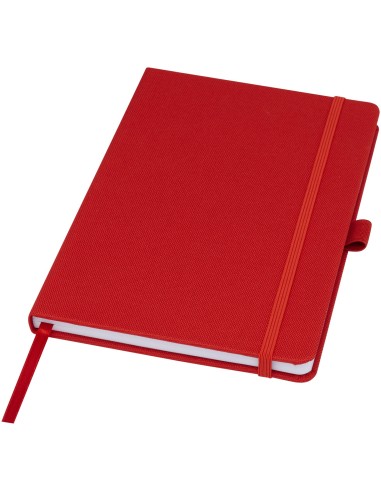 Libreta de papel reciclado A5 con tapa de PET...