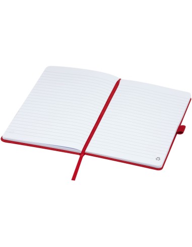 Libreta de papel reciclado A5 con tapa de PET...